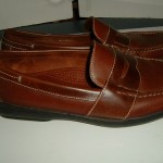 COLE HAAN MENS BROWN LEATHER PENNY LOAFER SIZE 9 1/2M