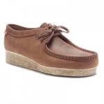 Clarks Padmore Shoe Wallabee Style Men’s Leather Casual Shoes 72189 Beeswax
