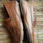 Cole Haan ~ Vintage Brown Leather Penny Loafer/Driving Moc ~ US Size 8.5 M