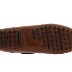 Cole Haan Mens Air Grant Papaya Brown Driving Drivers Loafers Slip-On Shoes