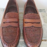 FAB COLE HAAN RESORT FULL GRAIN SADDLE & BROWN LEATHER LOAFER SLIP ON MENS 10.5