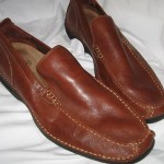 Nike Air Cole Haan Brown Leather Loafer Slip on Shoes Mens Size 14M