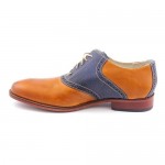 Cole Haan Air Colton.Saddle Mens Size 10 Tan Leather Oxfords Shoes New/Display