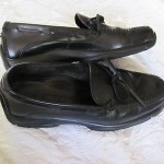 Men’s Cole Haan Black Leather Boat Driving Loafers/Mocassins – Size 11