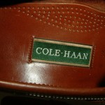 COLE HAAN MENS BROWN LEATHER PENNY LOAFER SIZE 9 1/2M