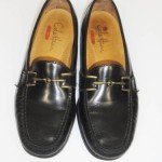 Cole Haan Nike Air Bit Loafers Black Brass Mens Slip On Shoes 9 M