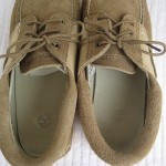Mens Timberland Abington, 9M, gray, suede, two-tone, boat shoe