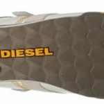 New $115 DIESEL Matthew On Men’s Shoes Size US 8.5  EU 41 White / Bungee Cord