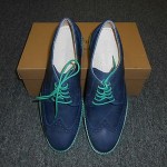 New Cole Haan Air Franklin WingTip Ocean Suede Size 12M