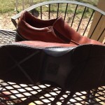 Men’s Cole Haan Brown Leather Nike Air Loafers Slip On Shoes Size 13