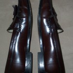 Men’s Cole Haan Brown Leather Sole Pinch Tassel Shoes Loafers Slip Ons size 10D