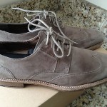 New $378.00 Cole Haan Vincenti Wing Oxford Men’s US 8.5 M Fossil Suede