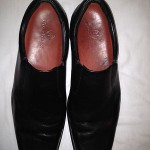 MEN’S COLE HAAN BLACK LEATHER SLIP ON SHOE,CASUAL / WORK,C04898,10.5,10 1/2,EUC