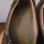 Mens size 11 M brown leather Clarks XTR Lite slip on casual loafers shoes