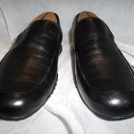 Cole Haan Nike Air Technology Sole Black Leather Slip On Loafers Size 8.5 M