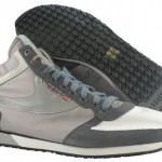 New $125 DIESEL Hi-Pass Men Shoe US 10.5 EU 44 Dirty White