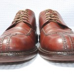COLE HAAN COUNTRY Mens 11.5 D Brown Leather Split Toe Oxfords Shoes ~Brazil