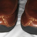Nike Air Cole Haan Brown Leather Loafer Slip on Shoes Mens Size 14M