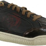 $120 DIESEL Ice Cool Men Shoe Size US 7 EU 39 Black / Bronze