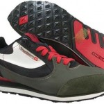 New $110 DIESEL Aramis  Men  Shoes Size US 10  EU 43  Forest Night / Black