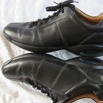 Cole Haan Nike Air Black Leather Oxford Walking Shoes – Size 12 M