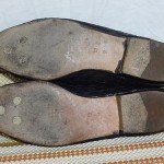 ★★AWESOME★★ BRAGANO COLE HAAN MEN SHOES SZ 10 M BLACK WOVEN LEATHER LOAFERS