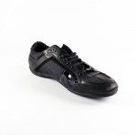 Hugo Boss Red Label Lather Mens Sneakers In Black – SNER 50210257 001 – Size 11