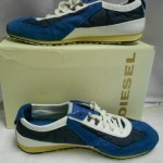 New Diesel Mens Unforgettable Suede Nylon Running Training Tennis Shoes Size 13