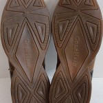 COLE HAAN CITY NIKE AIR Black & Brown Leather Fashion Lace Up Sneakers 11M