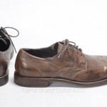 COLE HAAN 9.5 brown leather VINCENTI wingtip lace up oxford dress shoe NEW $378