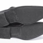 COLE HAAN 8.5 black leather AIR ADAMS CAP TOE lace up oxford dress shoe $198
