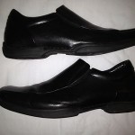 MEN’S COLE HAAN BLACK LEATHER SLIP ON SHOE,CASUAL / WORK,C04898,10.5,10 1/2,EUC