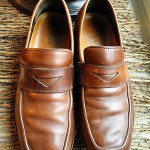 Cole Haan ~ Vintage Brown Leather Penny Loafer/Driving Moc ~ US Size 8.5 M