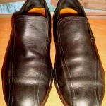 COLE HAAN ~ MENS NIKE AIR BLACK GLOVE SOFT LEATHER DRIVING LOAFERS SZ 10M