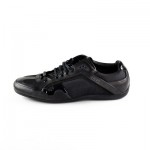 Hugo Boss Red Label Lather Mens Sneakers In Black – SNER 50210257 001 – Size 11