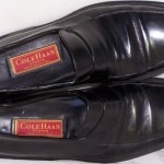 Men’s Shoes COLE HAAN Nike Air LOAFERS Size 9M Leather Black Black
