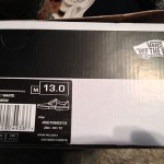 New! VANS TYPE II Mens Sz 13 Shoe Grey And White . Casual Trainer