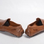 COLE HAAN 9 brown leather AIR BRYCE DRIVER VENETIAN slip on loafer shoe $168