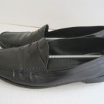 Cole Haan Mens Slip On Dress Shoes Black Loafers C02795