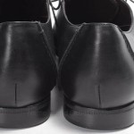 COLE HAAN 8.5 black leather AIR LORENZO CAP TOE lace up oxford dress shoe $328