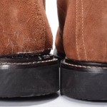 COLE HAAN 13 brown suede NIKE AIR medallion wingtip brogue oxford shoe C08646