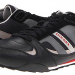 New $95 DIESEL Gunner  Men  Shoes Size US 10.5  EU 44  Black / Castlerock