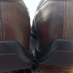 Cole Haan 8.5 Medium Dark Brown Leather Slip On Very Excellent Condition