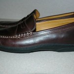 NWOB mens Cole Haan Nike Air classy brown penny loafers size 9.5M