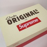 Supreme X Clarks Mali Low Black Suede Size 9 New