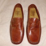 NEW Cole Haan Mens Leather Tan/Brown Howland Penny Loafer Shoes sz 8.5M  8.5 M