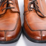 COLE HAAN 10 brown leather NIKE AIR split toe oxford derby blucher shoe C09161