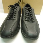NEW COLE HAAN AIR HUGHES SOFT BLACK LEATHER CASUAL FASHION SNEAKERS W/ NIKE AIR