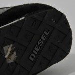 MEN DIESEL KEEP GRAY BLACK CLASSIC CASUAL US 12 NIB NO RESERVE