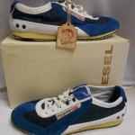New Diesel Mens Unforgettable Suede Nylon Running Training Tennis Shoes Size 13